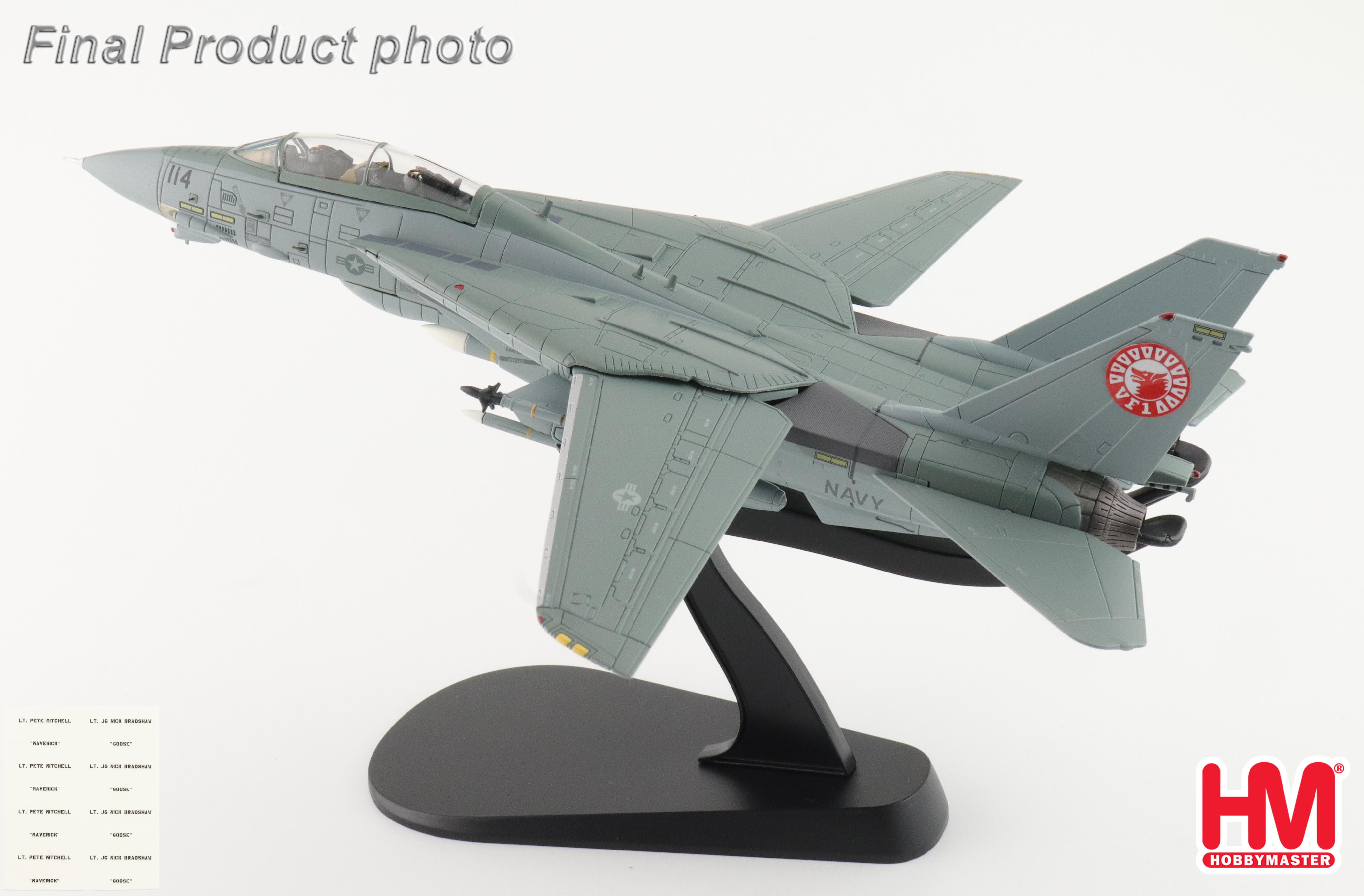 F-14A Tomcat 160665, VF-1, US Navy (w/optional decal)
